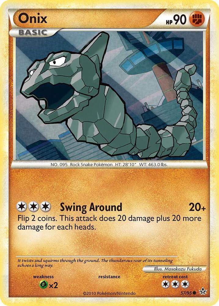 Pokemon Onix 57/95 Unleashed