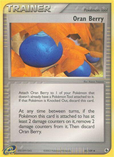 Pokemon Oran Berry 85/109 EX Ruby & Sapphire