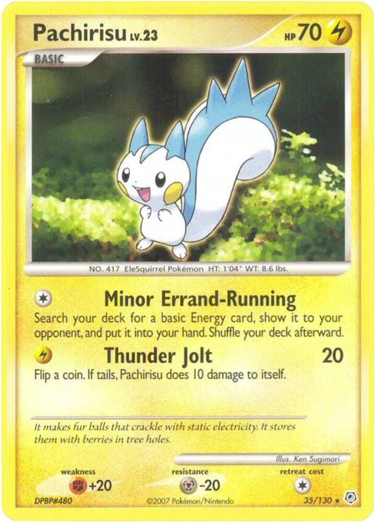 Pokemon Pachirisu 35/130 Diamond & Pearl