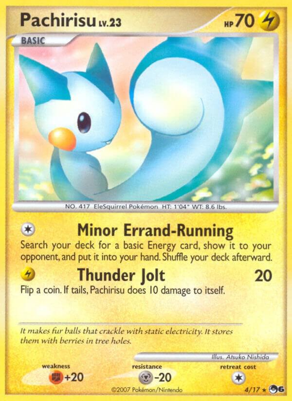 Pokemon Pachirisu 4/17 POP Series 6