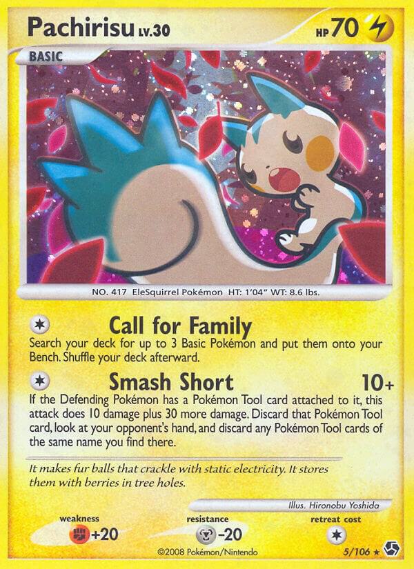 Pokemon Pachirisu 5/106 Great Encounters