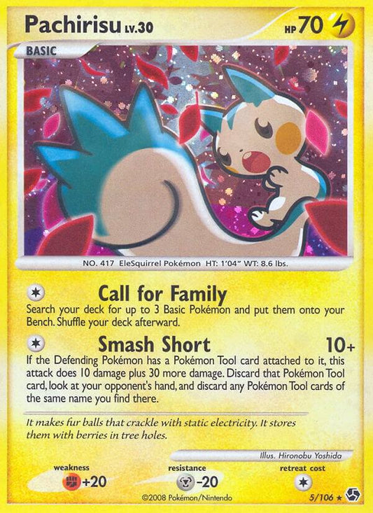 Pokemon Pachirisu 5/106 Great Encounters