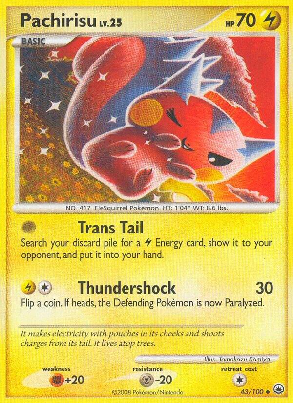 Pokemon Pachirisu 43/100 Majestic Dawn