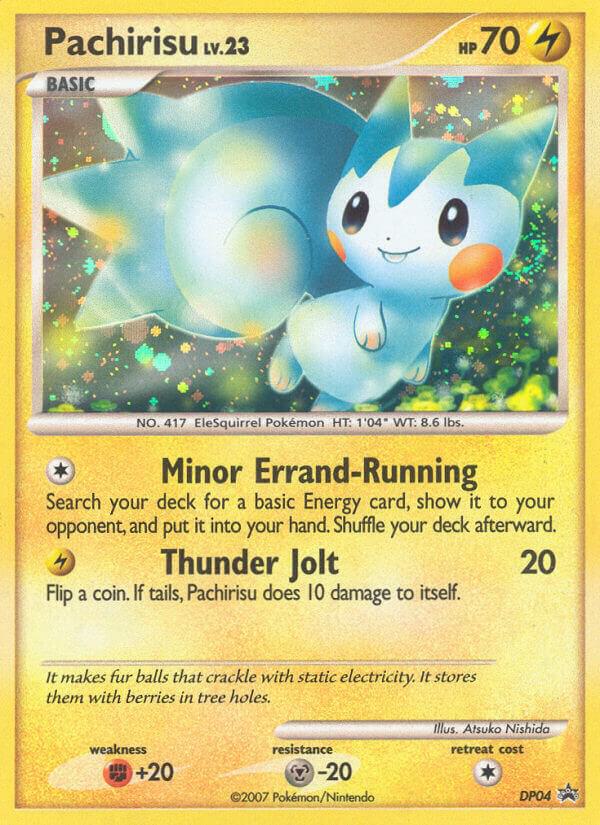 Pokemon Pachirisu DP04 Diamond & Pearl Promos