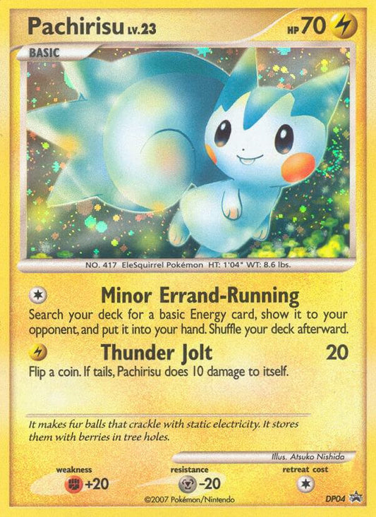 Pokemon Pachirisu DP04 Diamond & Pearl Promos
