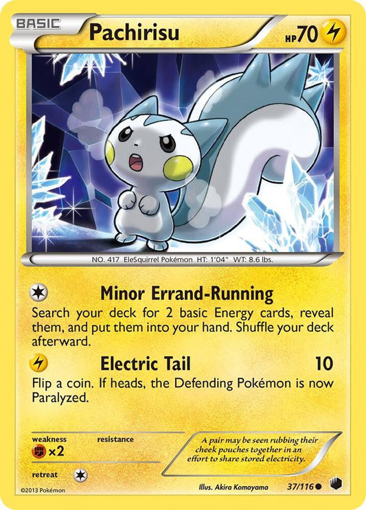 Pokemon Pachirisu 37/116 Plasma Freeze