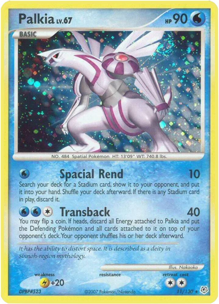 Pokemon Palkia 11/130 Diamond & Pearl