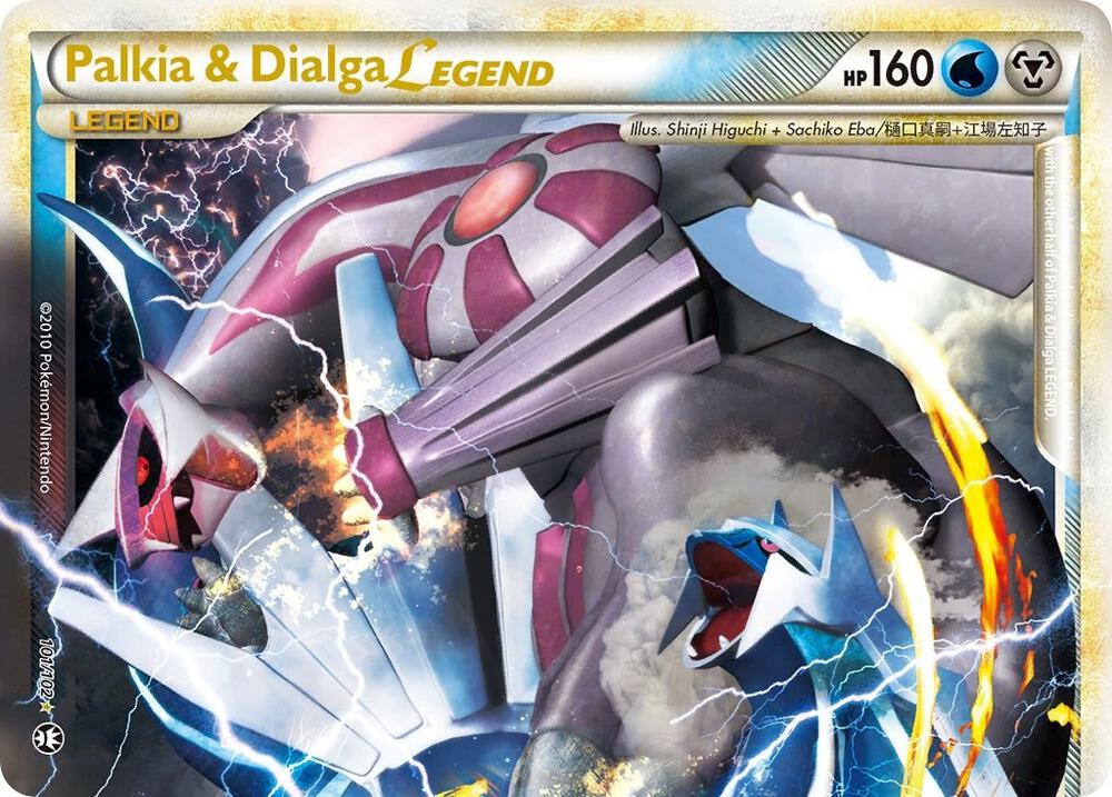 Pokemon Palkia & Dialga Legend 101/102 Triumphant