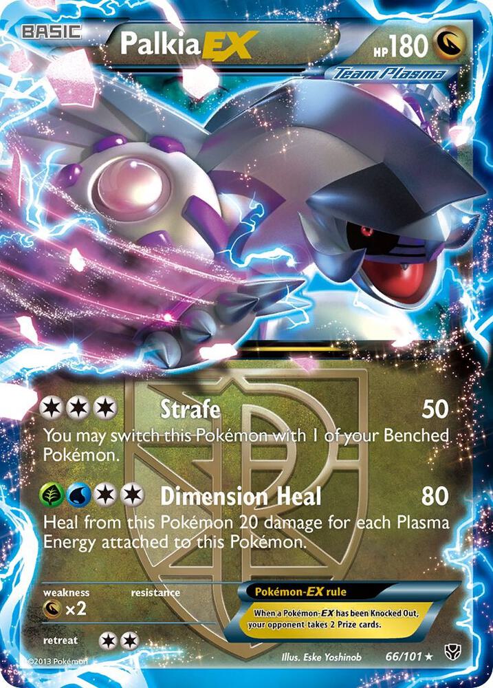 Pokemon Palkia EX 66/101 Plasma Blast