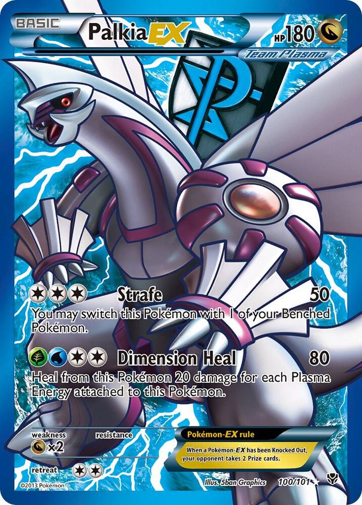 Pokemon Palkia EX 100/101 Plasma Blast