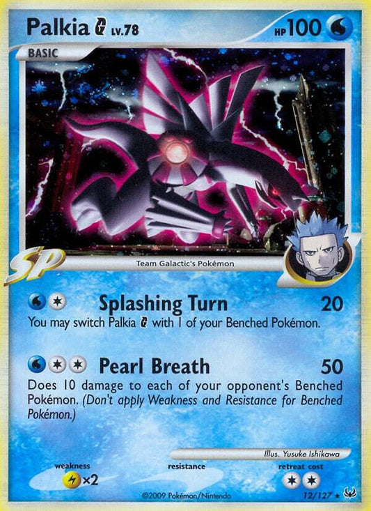 Pokemon Palkia G 12/127 Platinum