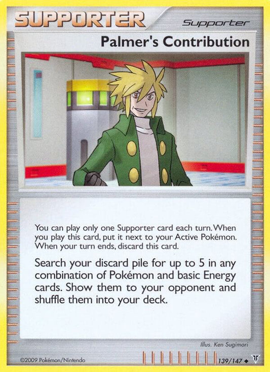 Pokemon Palmer's Contribution 139/147 Supreme Victors