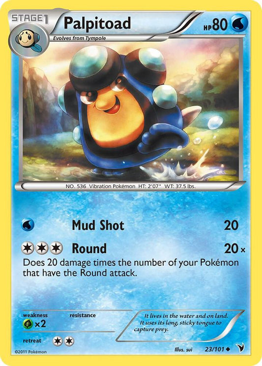Pokemon Palpitoad 23/101 Noble Victories
