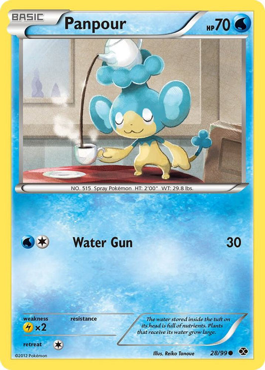 Pokemon Panpour 28/99 Next Destinies