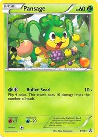 Pokemon Pansage BW14 BW Black Star Promos