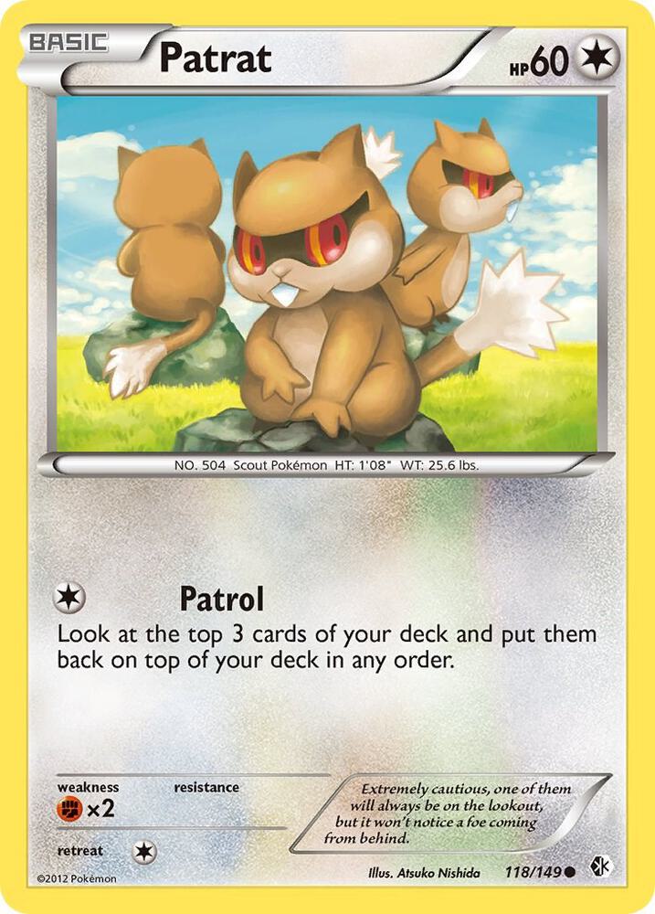 Pokemon Patrat 118/149 Boundaries Crossed