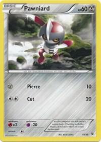 Pokemon Pawniard 19/39 Kalos Starter Set