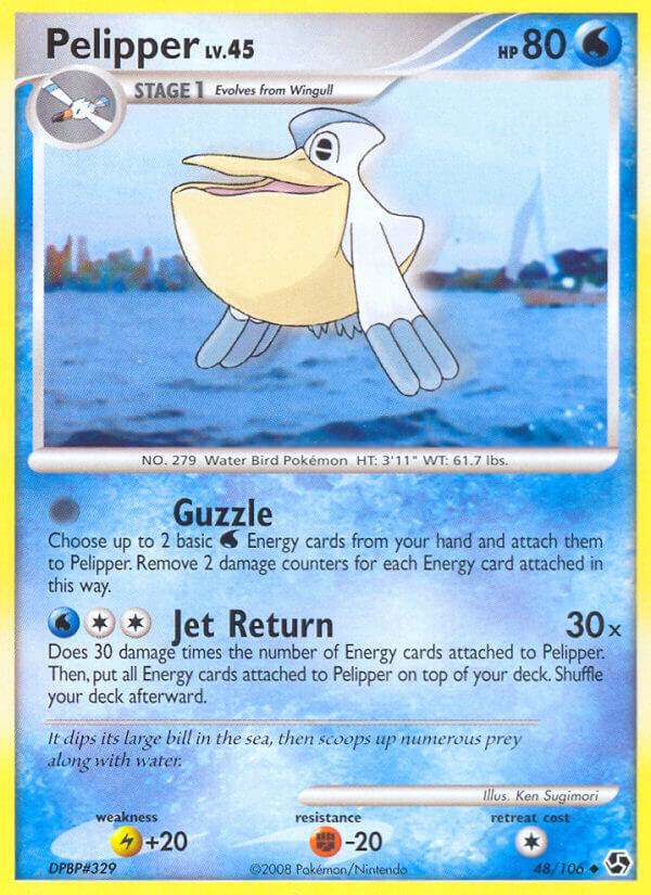 Pokemon Pelipper 48/106 Great Encounters