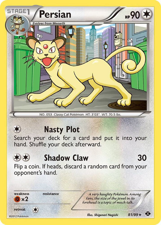 Pokemon Persian 81/99 Next Destinies