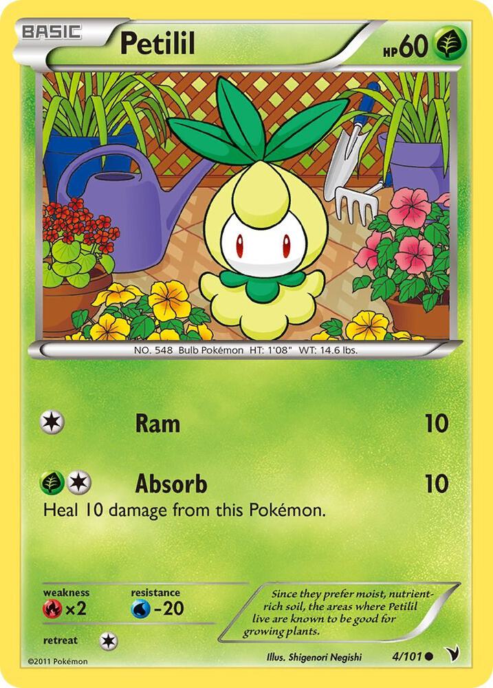 Pokemon Petilil 4/101 Noble Victories