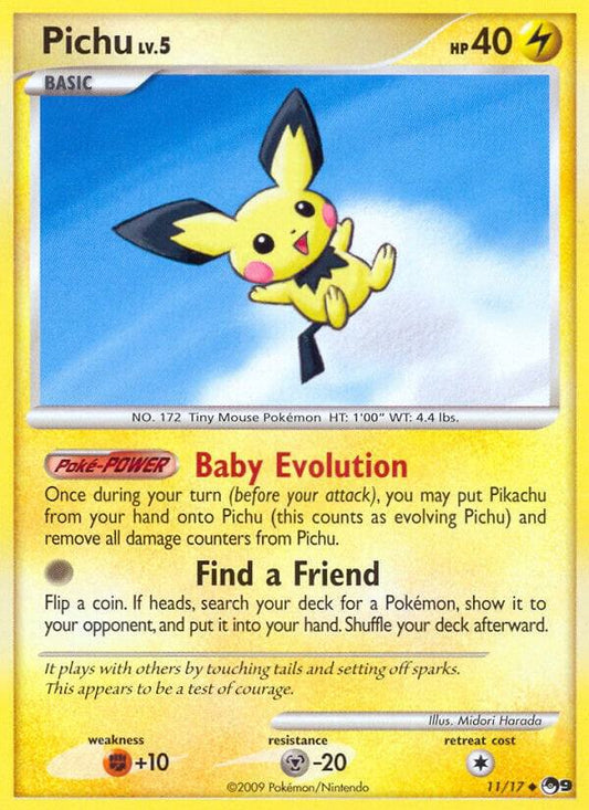 Pokemon Pichu 11/17 POP Series 9