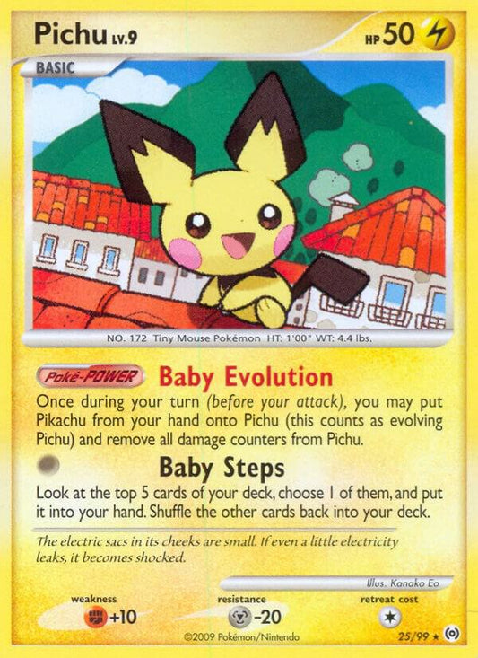 Pokemon Pichu 25/99 Arceus