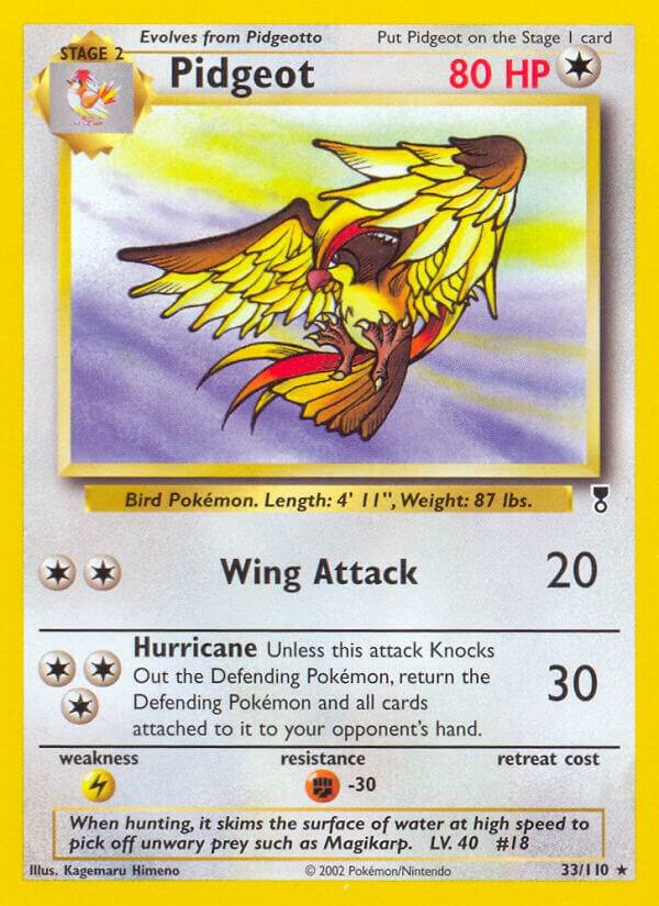 Pokemon Pidgeot 33/110 Legendary Collection