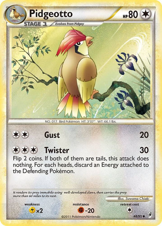 Pokemon Pidgeotto 48/95 Call of Legends