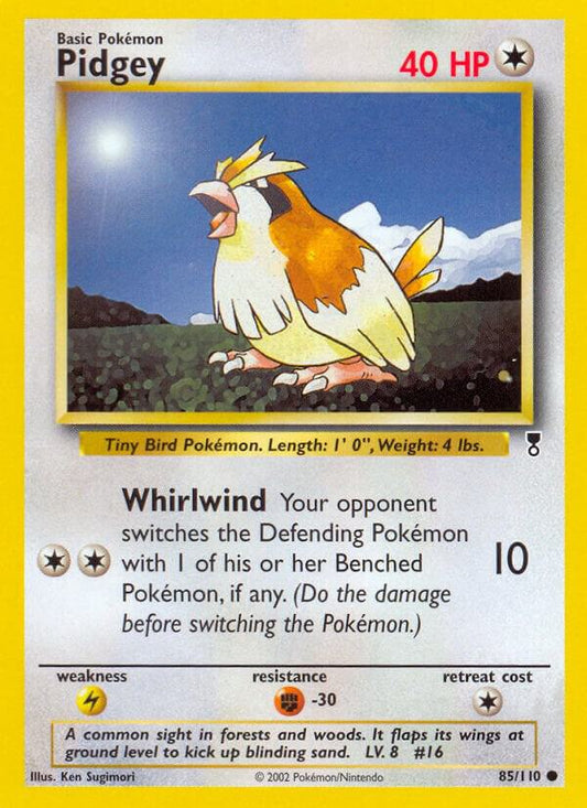 Pokemon Pidgey 85/110 Legendary Collection