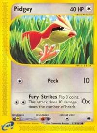 Pokemon Pidgey 123/165 Expedition Base Set