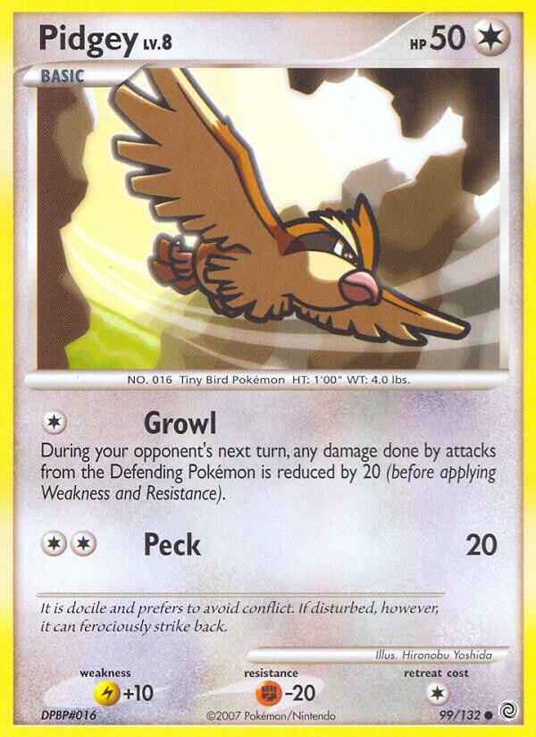 Pokemon Pidgey 99/132 Secret Wonders