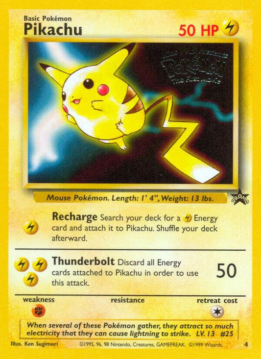 Pokemon Pikachu #4 WOTC Promo