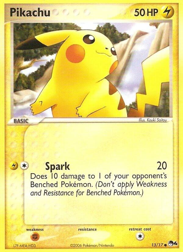 Pokemon Pikachu 13/17 POP Series 4