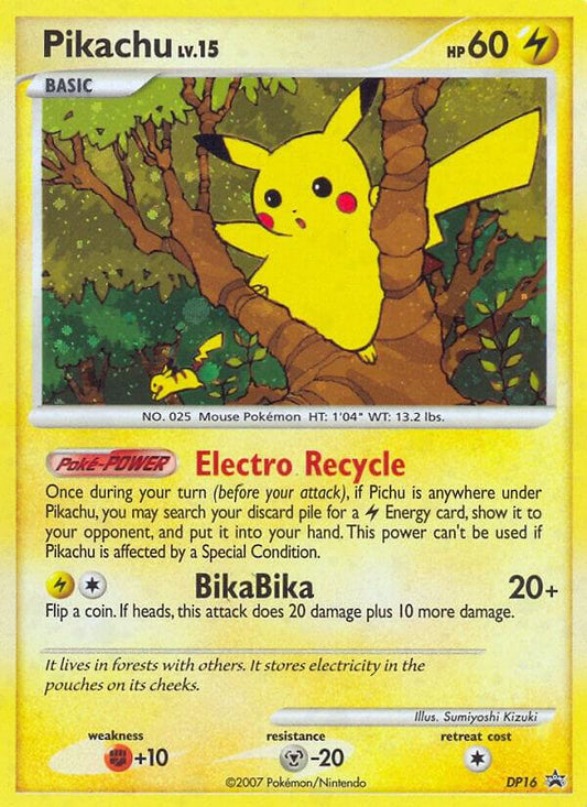 Pokemon Pikachu DP16 Diamond & Pearl Promos