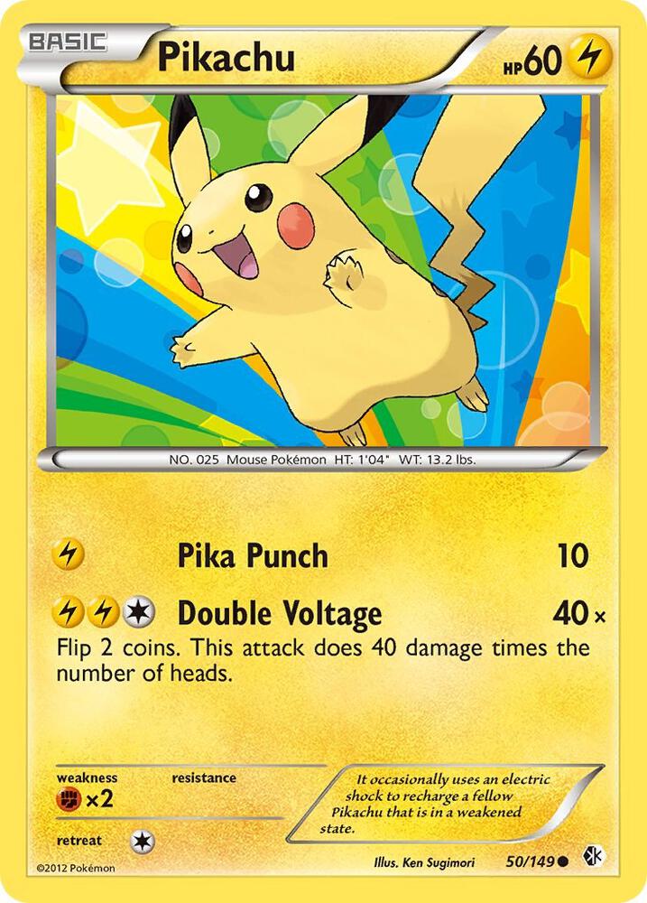 Pokemon Pikachu 50/149 Boundaries Crossed