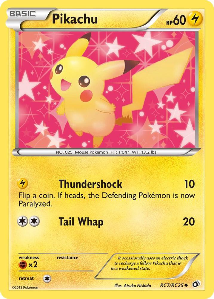 Pokemon Pikachu RC7/RC25 Legendary Treasures