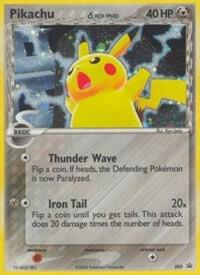 Pokemon Pikachu δ 035 Nintendo Black Star Promos