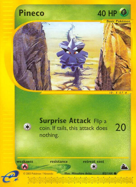 Pokemon Pineco 85/144 Skyridge