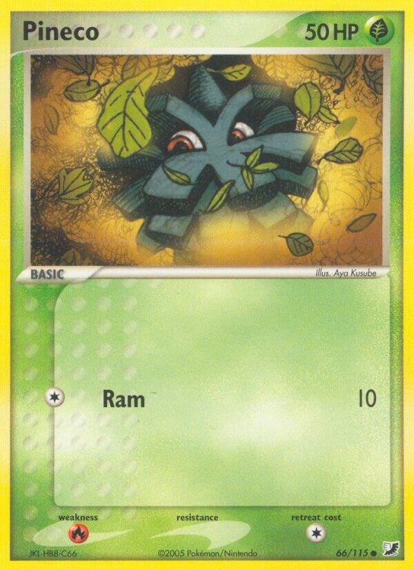Pokemon Pineco 66/115 Unseen Forces