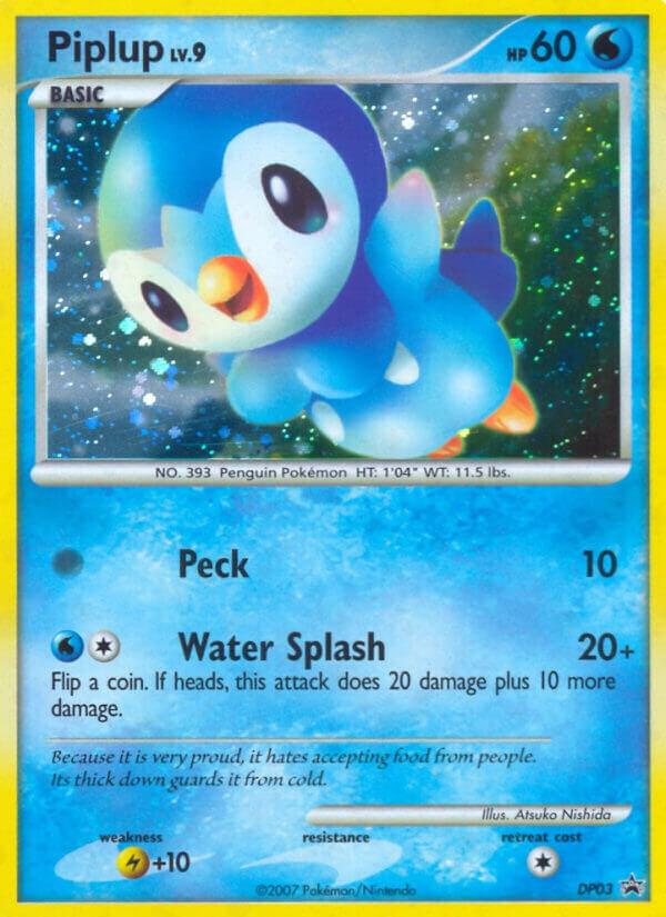 Pokemon Piplup DP03 Diamond & Pearl Promos