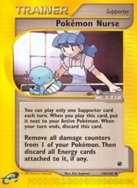 Pokemon Pokémon Nurse 145/165 Expedition Base Set