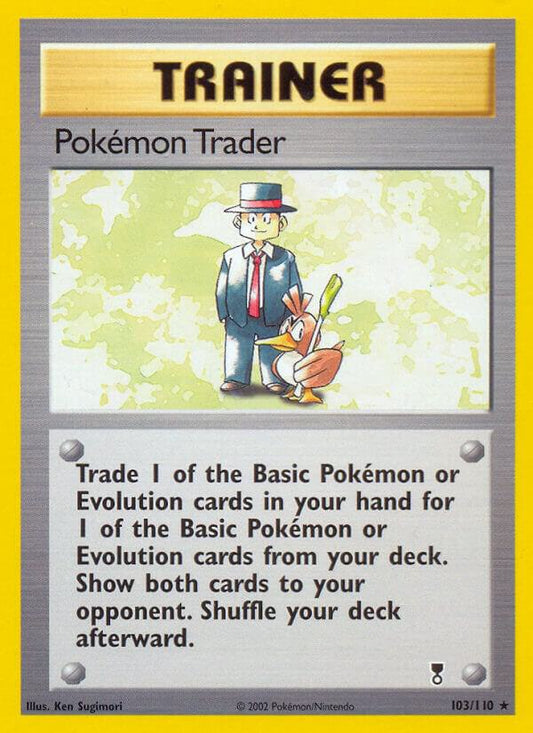 Pokemon Pokémon Trader 103/110 Legendary Collection