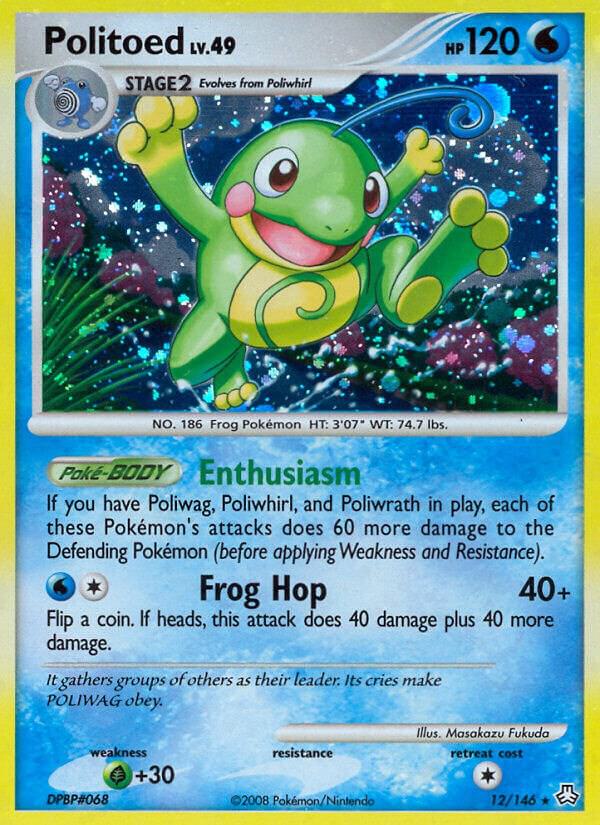 Pokemon Politoed 12/146 Legends Awakened