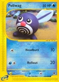 Pokemon Poliwag 125/165 Expedition Base Set