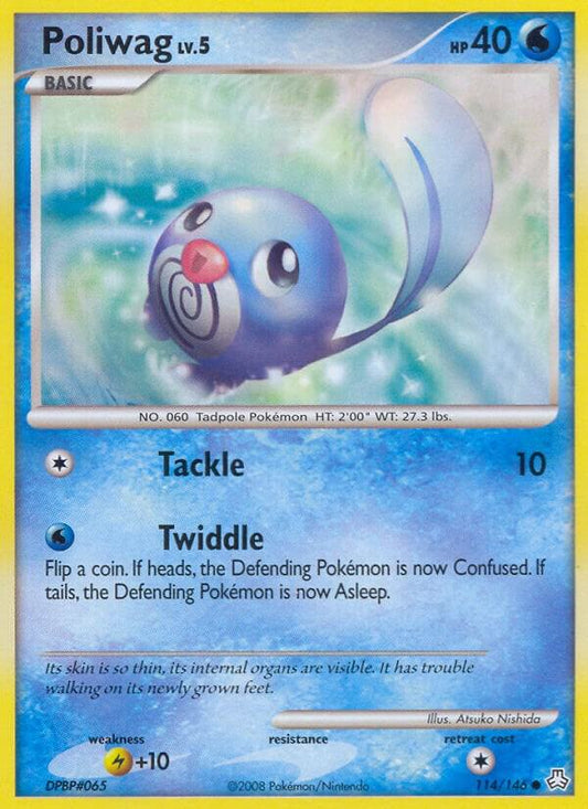 Pokemon Poliwag 114/146 Legends Awakened