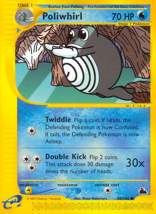 Pokemon Poliwhirl 88/144 Skyridge