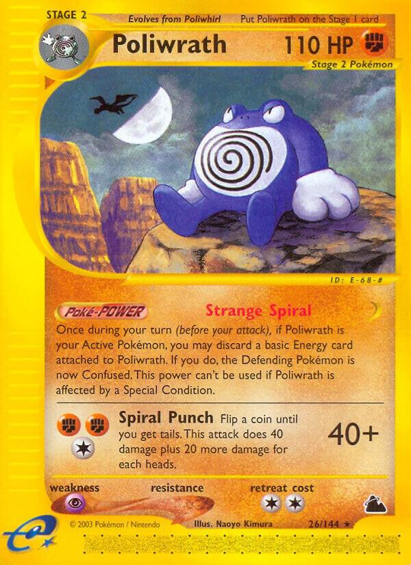 Pokemon Poliwrath 26/144 Skyridge