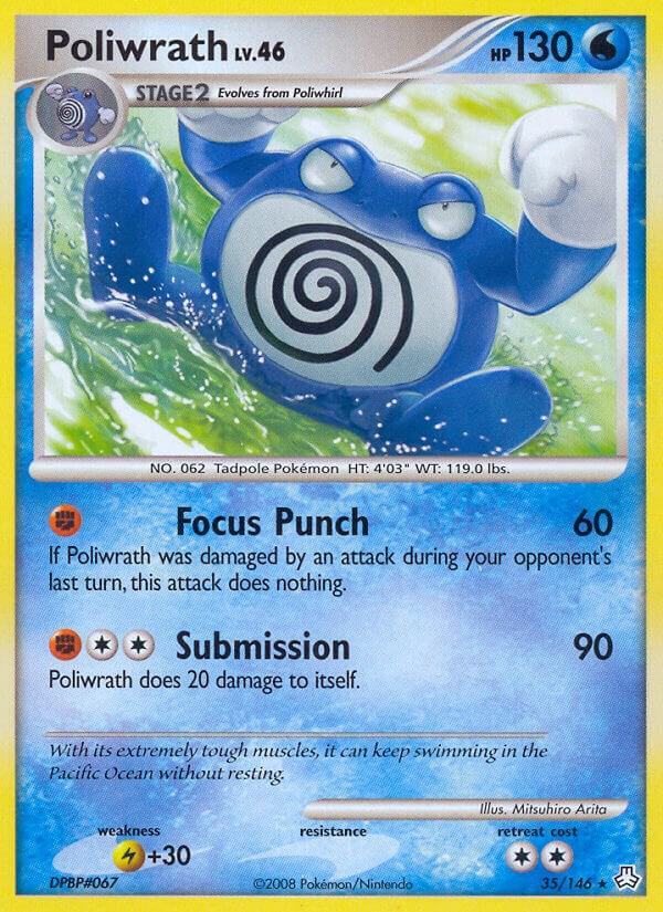 Pokemon Poliwrath 35/146 Legends Awakened