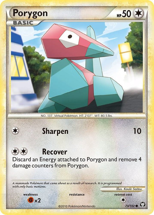 Pokemon Porygon 73/102 Triumphant