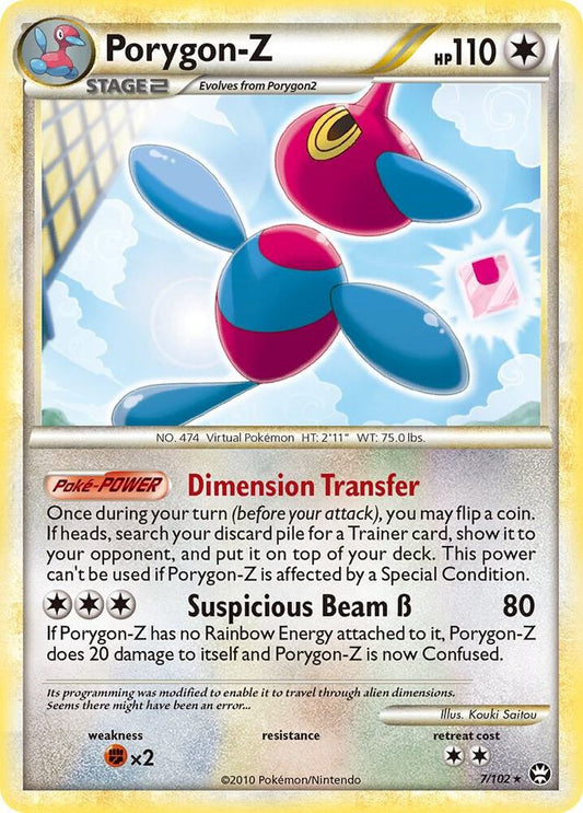Pokemon Porygon-Z 7/102 Triumphant